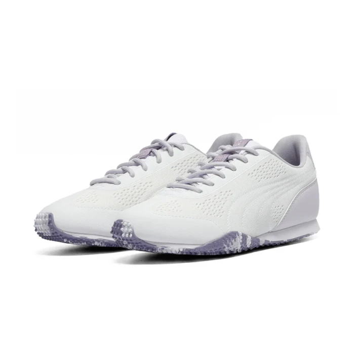Puma MONOLITE 2 White/Lilac Spikeless Golf Shoe