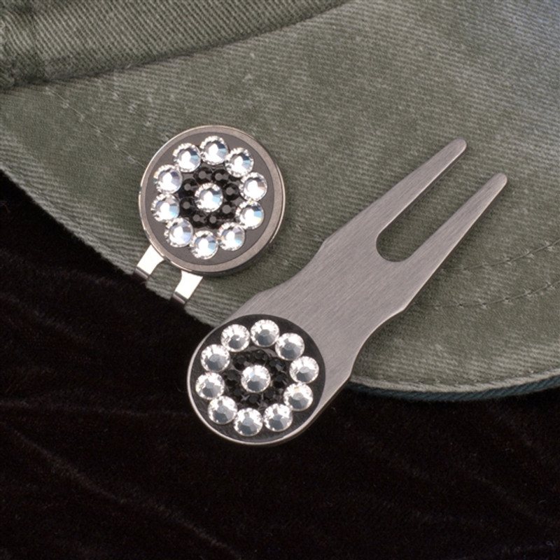 Blingo Ballmarker - Yellow Glitter