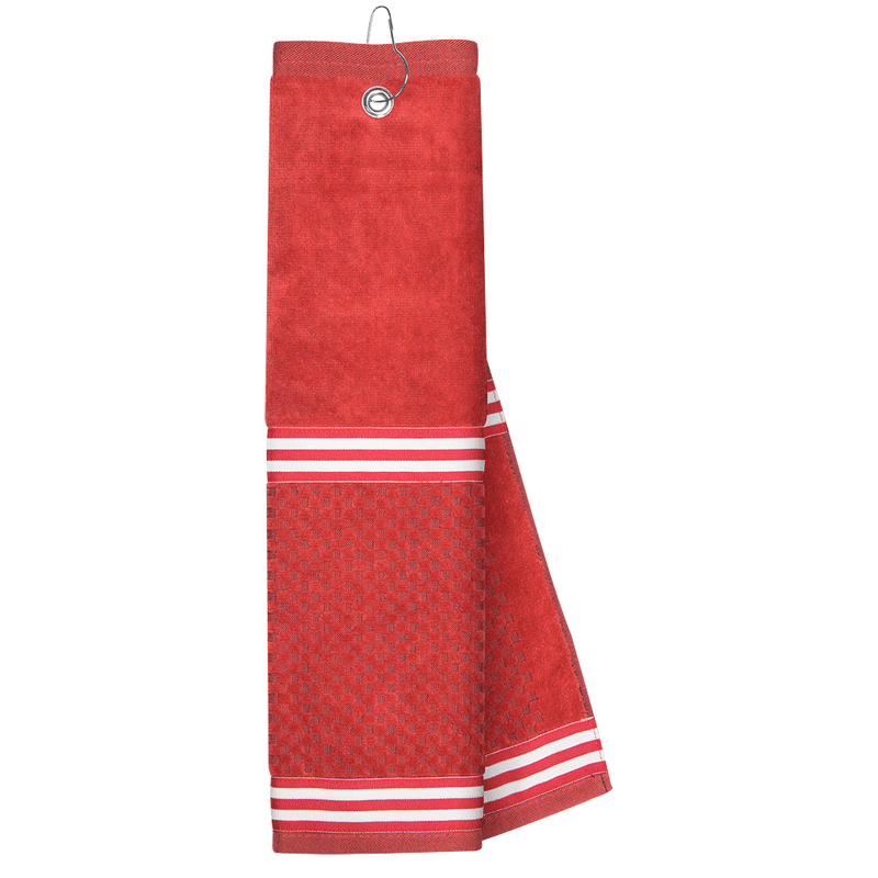Just4Golf Waffle Towel - Red Just4Golf Waffle Towel - Red