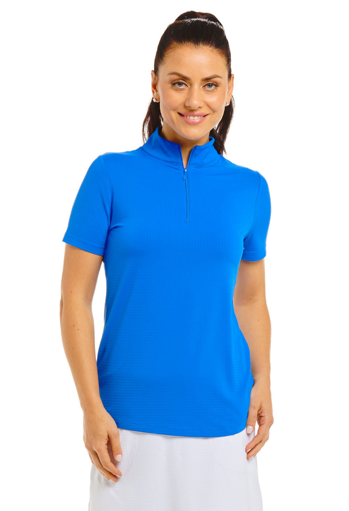 IBKUL Essentials Short Sleeve Mock IBKUL Essentials Short Sleeve Mock