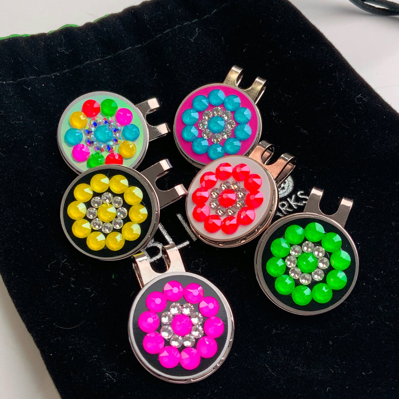 Blingo Neon Confetti Ballmarker Blingo Neon Confetti Ballmarker