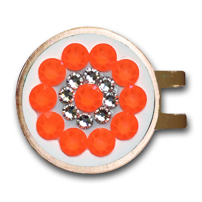 Blingo Ballmarker - Electric Orange Blingo Ballmarker - Electric Orange