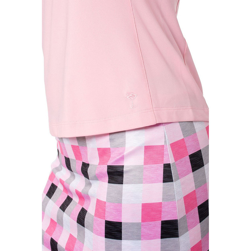 Golftini Ruffle Short Sleeve Polo (Solids)