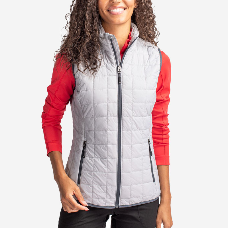 Cutter & Buck Women's Louisville Cardinals Rainier PrimaLoft Puffer