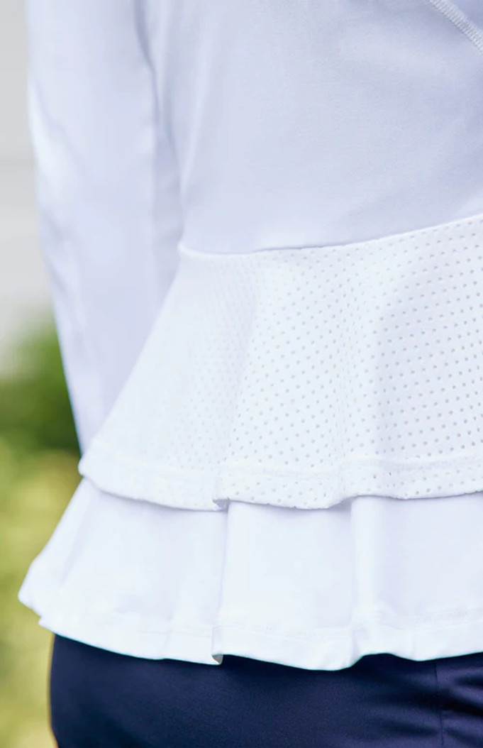 Tail Rachel Ruffle Back Jacket Tail Rachel Ruffle Back Jacket