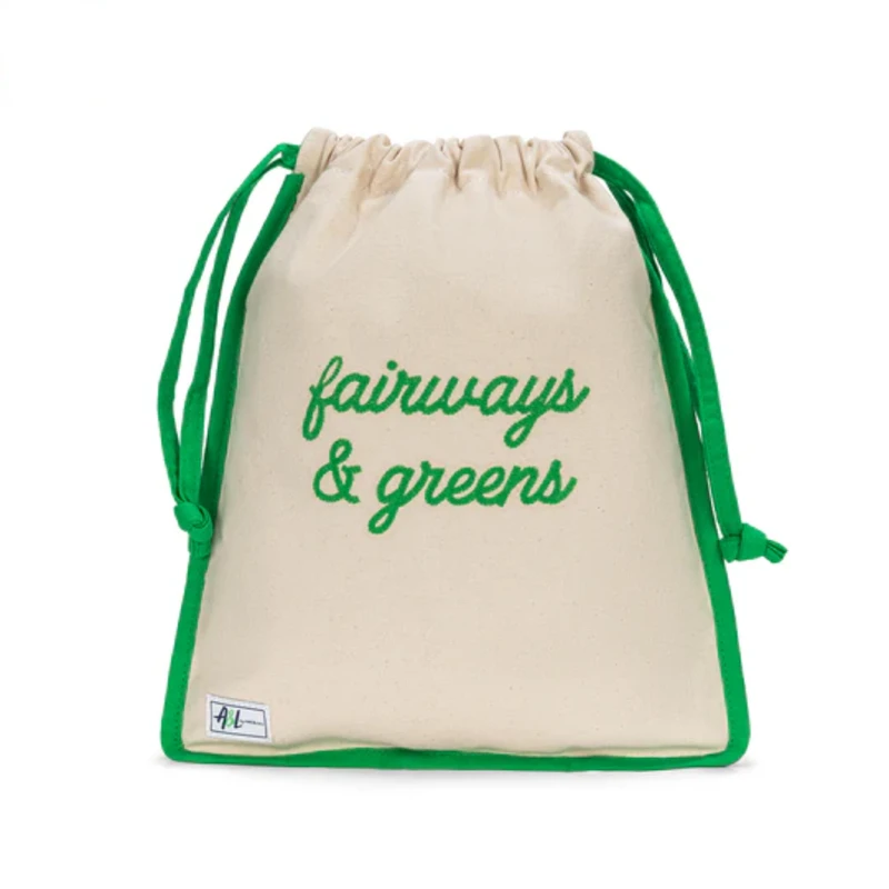 Ame & Lulu Canvas Raleigh Drawstring Shoe Bag