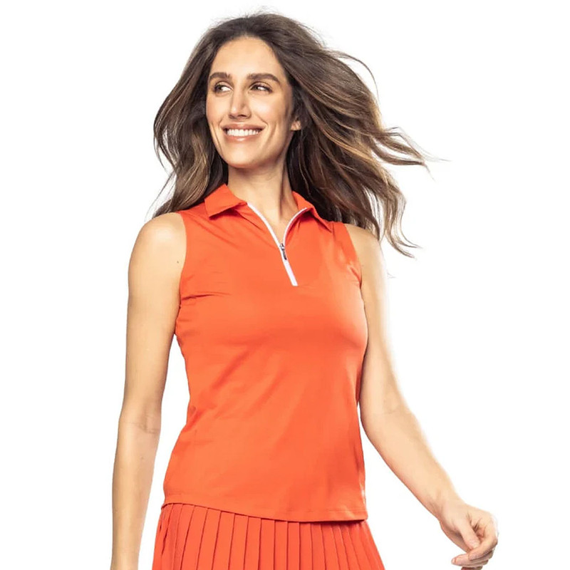 Golftini Zip Sleeveless Polo [2026]