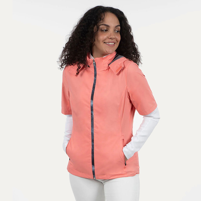 Sunice Amber Short Sleeve Wind/Rain Jacket Sunice Amber Short Sleeve Wind/Rain Jacket