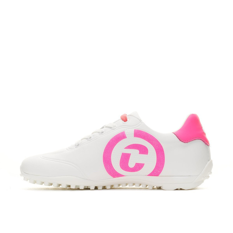 Duca Del Cosma Queenscup White/Hot Pink Golf Shoe  Duca Del Cosma Queenscup White/Hot Pink Golf Shoe