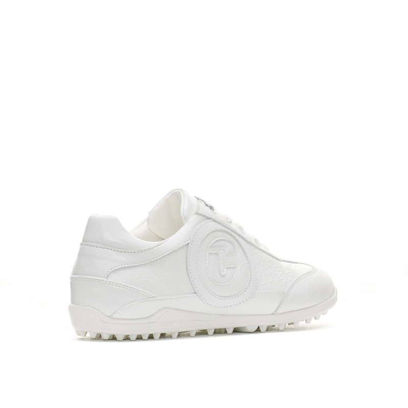 Duca Del Cosma Kubananeo White Golf Shoe  Duca Del Cosma Kubananeo White Golf Shoe