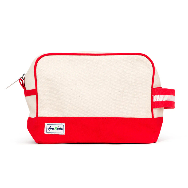 Ame & Lulu Hamptons Canvas Beauty Bags Ame & Lulu Hamptons Canvas Beauty Bags