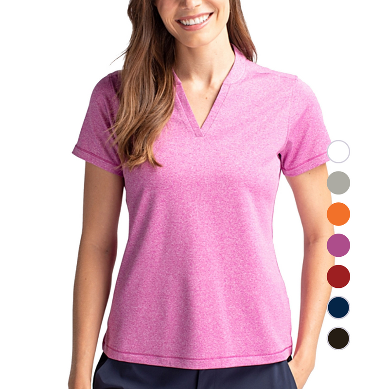 Toronto Blue Jays Cutter & Buck Forge Eco Stretch Recycled Polo - Red