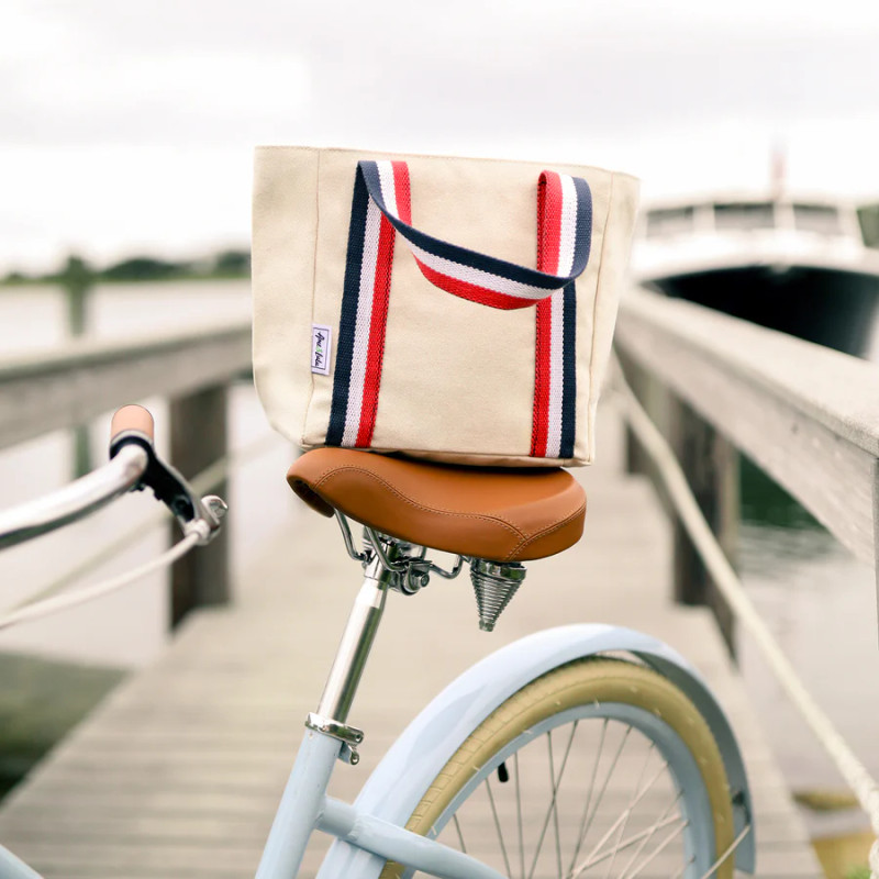 Ame & Lulu Hamptons Canvas Mini Totes Ame & Lulu Hamptons Canvas Mini Totes