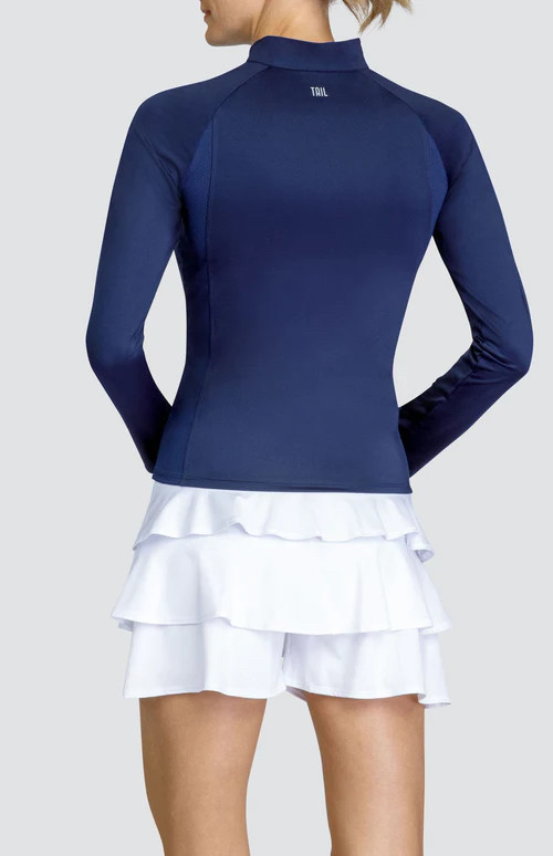 Tail Imelda Long Sleeve Zip Mock (Core Solid)