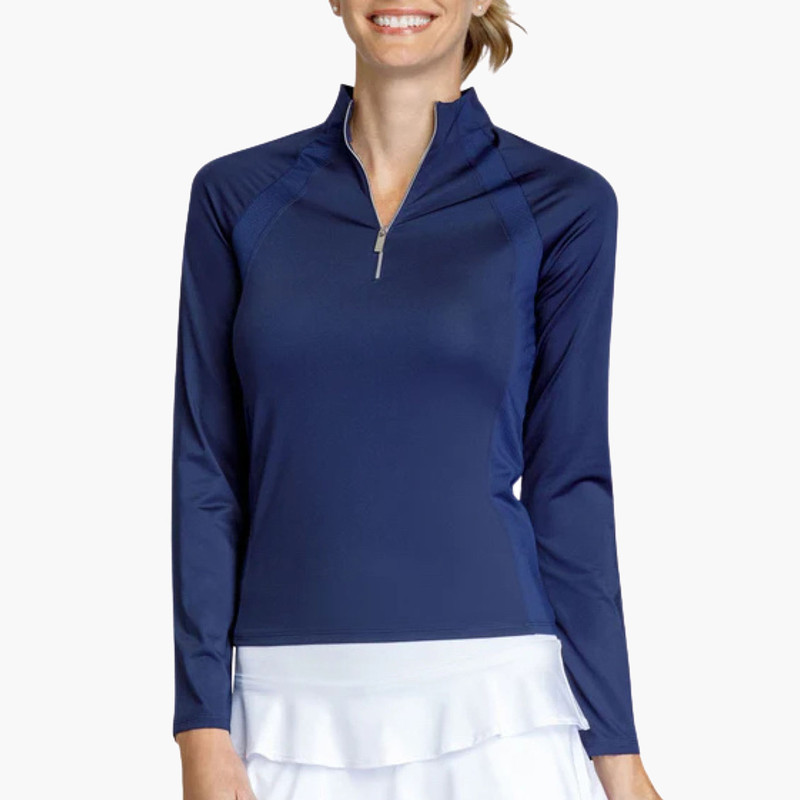 Tail Imelda Long Sleeve Zip Mock