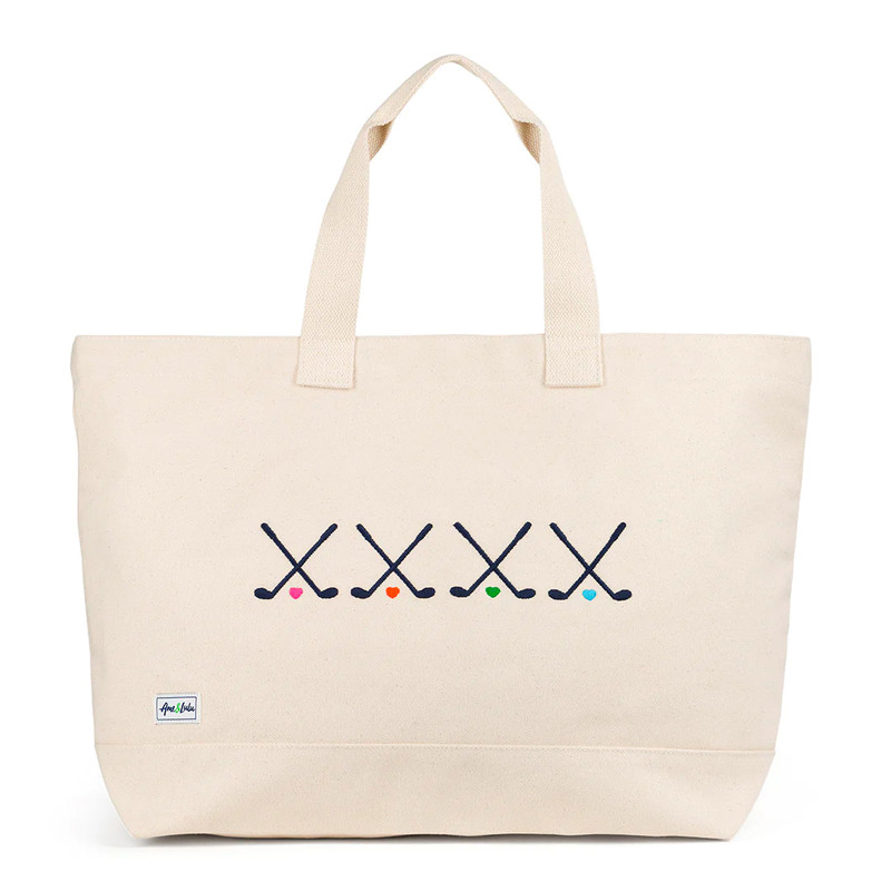 Ame & Lulu Canvas Country Club Golf Totes Ame & Lulu Canvas Country Club Golf Totes
