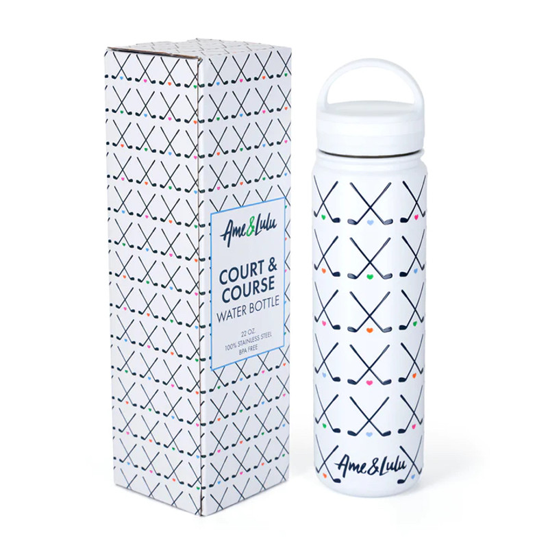 Ame & Lulu Course & Court Golf Water Bottle Ame & Lulu Course & Court Golf Water Bottle