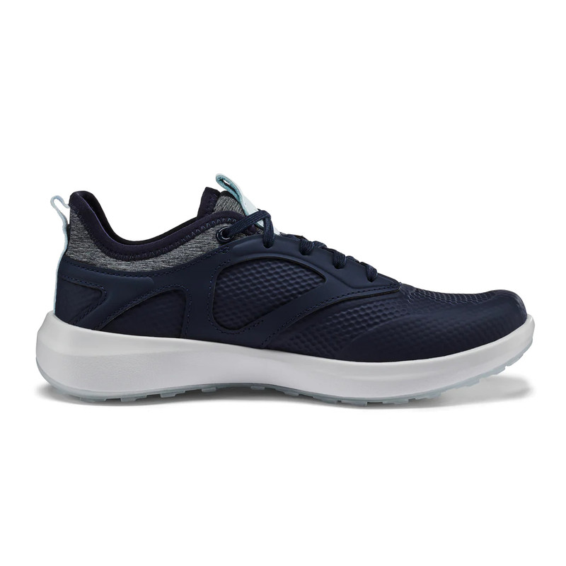 Puma IGNITE Malibu Spikeless Golf Shoe - Navy/Icy Blue