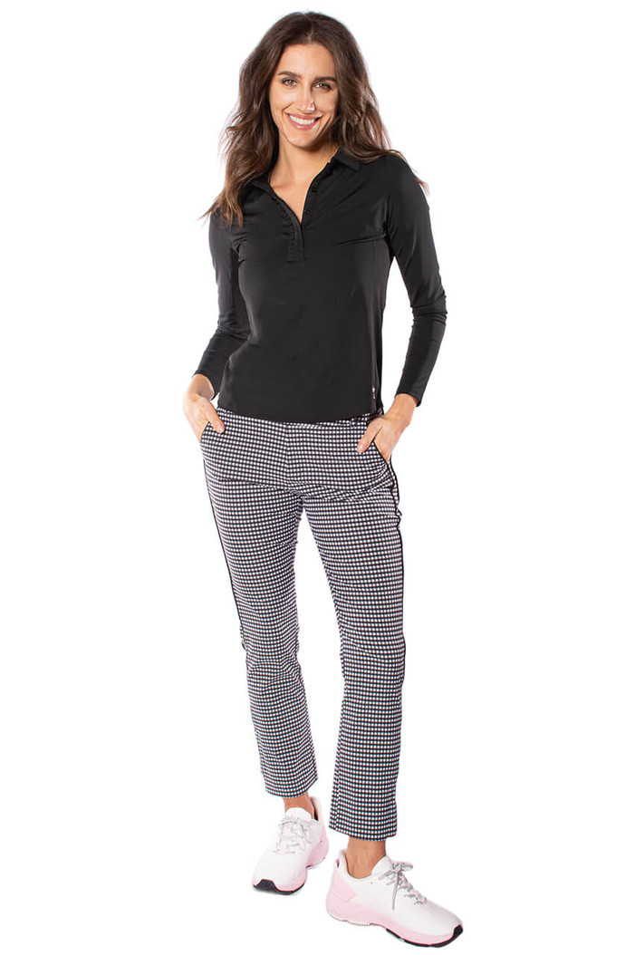 Golftini Ruffle Long Sleeve Polo [2026]