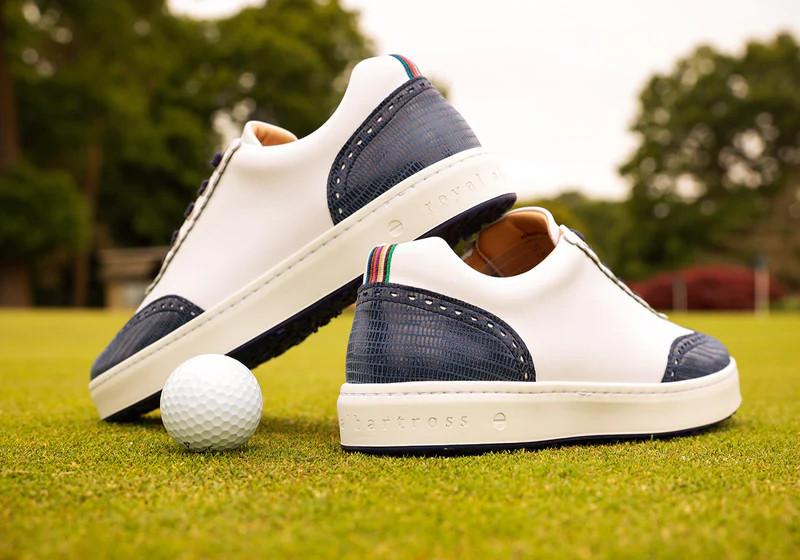 Royal Albartross Primrose Golf Shoe - White/Navy