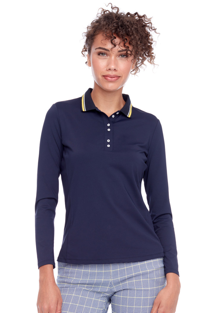 Swing Control Velocity Long Sleeve Polo