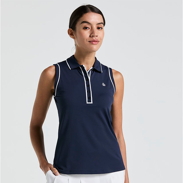 Original Penguin Veronica Sleeveless Pique Polo