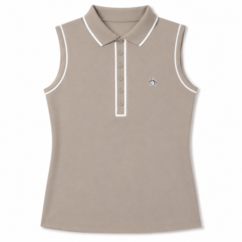 Original Penguin Veronica Sleeveless Pique Polo [SF26]