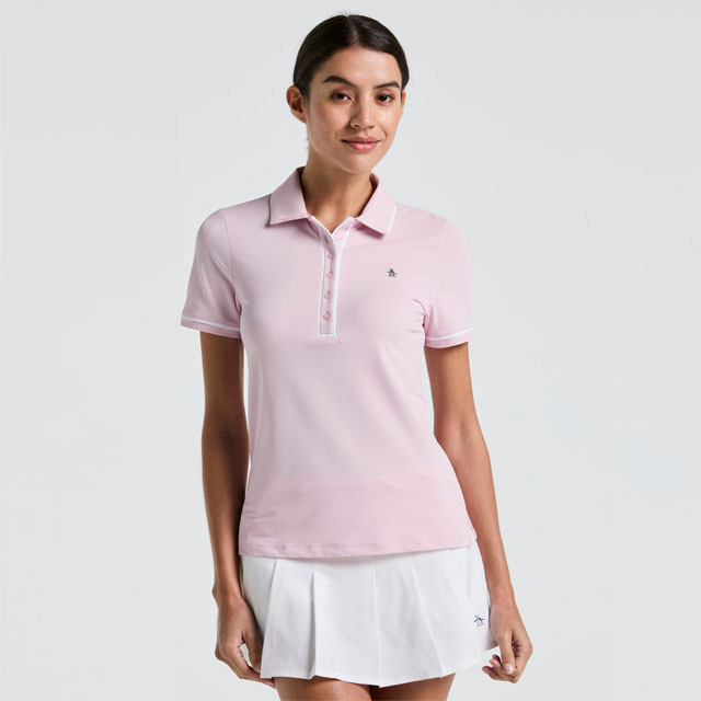 Original Penguin Veronica Short Sleeve Pique Polo