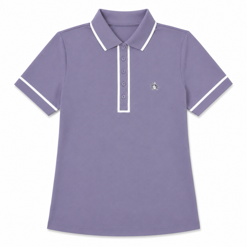 Heirloom Lilac Original Penguin Veronica Short Sleeve Pique Polo