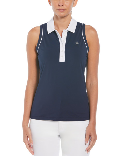 Original Penguin Mesh Sleeveless Polo