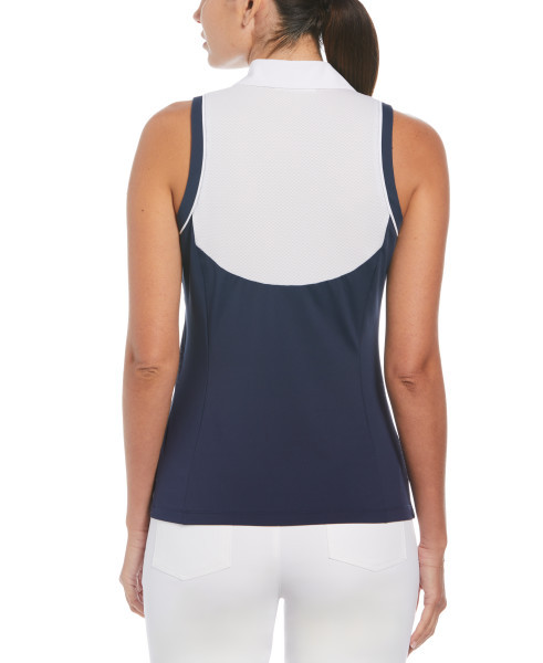 Original Penguin Mesh Sleeveless Polo