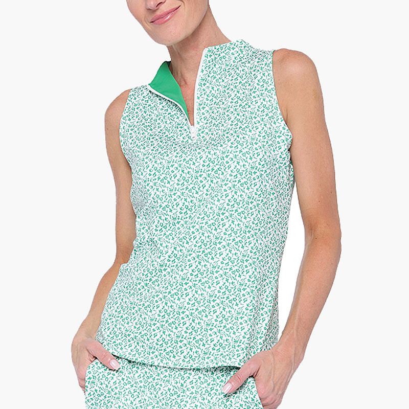 Belyn Key All Womens Sleeveless Golf Shirts (D-72332416104)