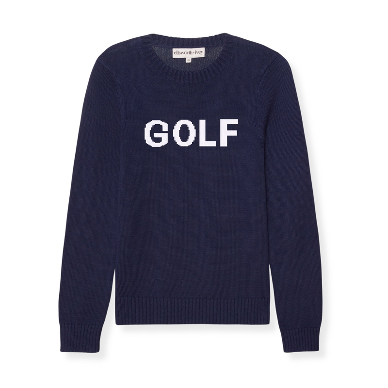 Ellsworth+Ivey GOLF Classic Crewneck Sweater Ellsworth+Ivey GOLF Classic Crewneck Sweater