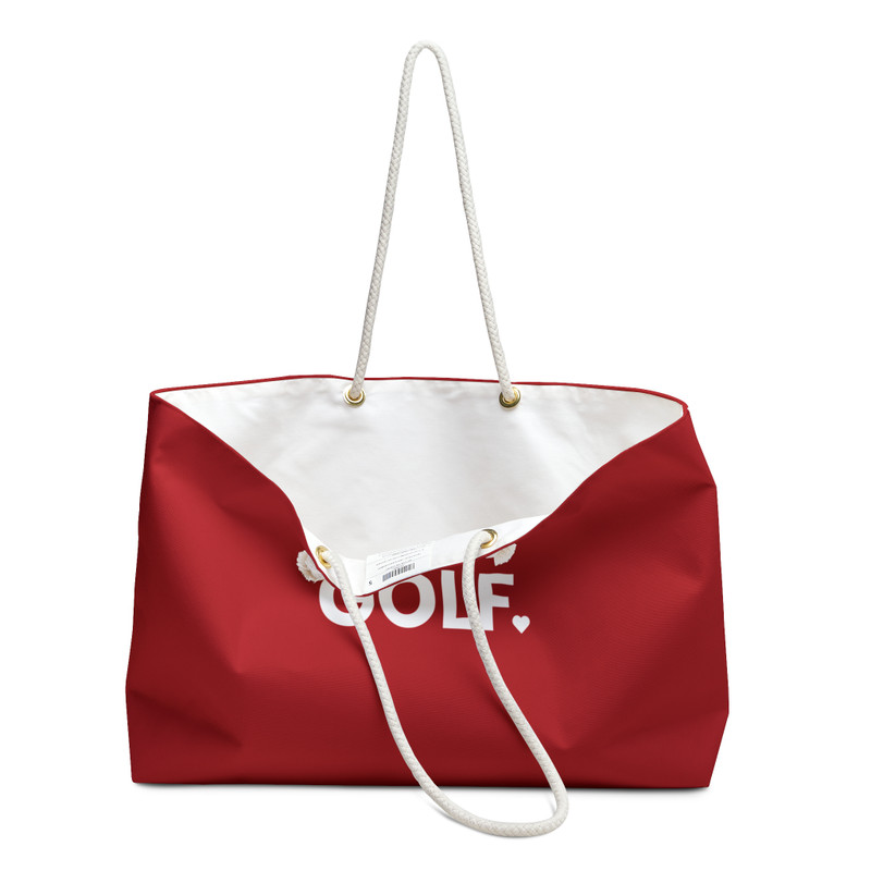 Iconic GOLF Inside The Ropes Canvas Tote Iconic GOLF Inside The Ropes Canvas Tote
