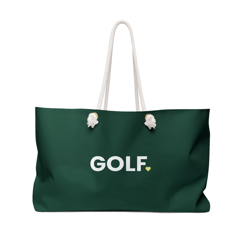 Iconic GOLF Inside The Ropes Canvas Tote
