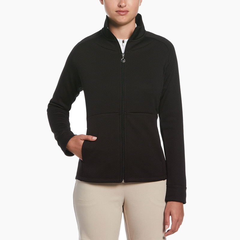 Callaway Hexagon Fleece Golf Jacket Callaway Hexagon Fleece Golf Jacket