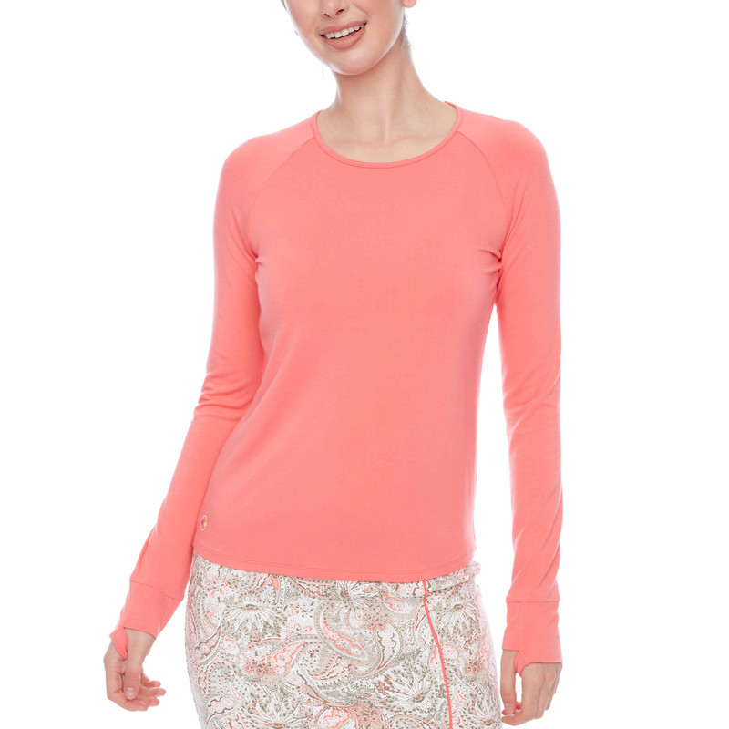 Swing Control Bamboo Long Sleeve Knit Jersey Top Swing Control Bamboo Long Sleeve Knit Jersey Top