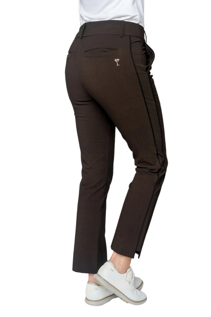 Golftini Stretch Ankle Pant - Cocoa Brown Golftini Stretch Ankle Pant - Cocoa Brown