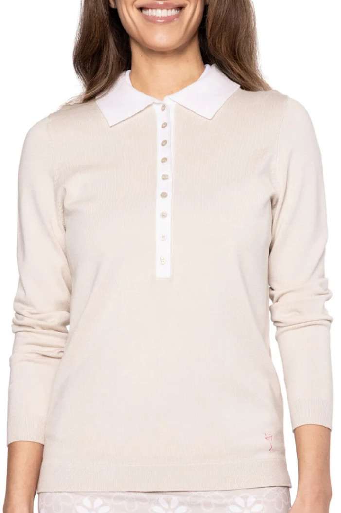 Golftini Button Polo Sweater [F26]