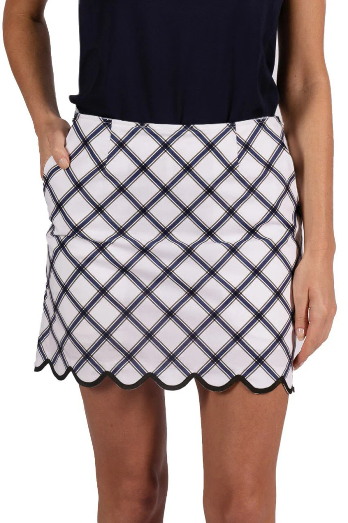 Golftini Stretch Cotton Skort - Carpe Diem Golftini Stretch Cotton Skort - Carpe Diem