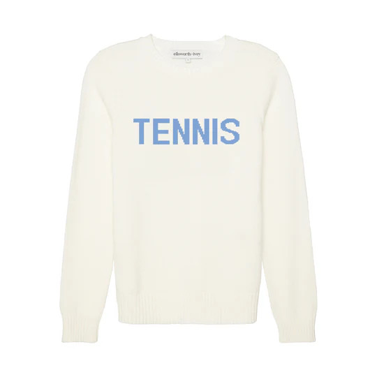 Ellsworth+Ivey TENNIS Classic Crewneck Sweater
