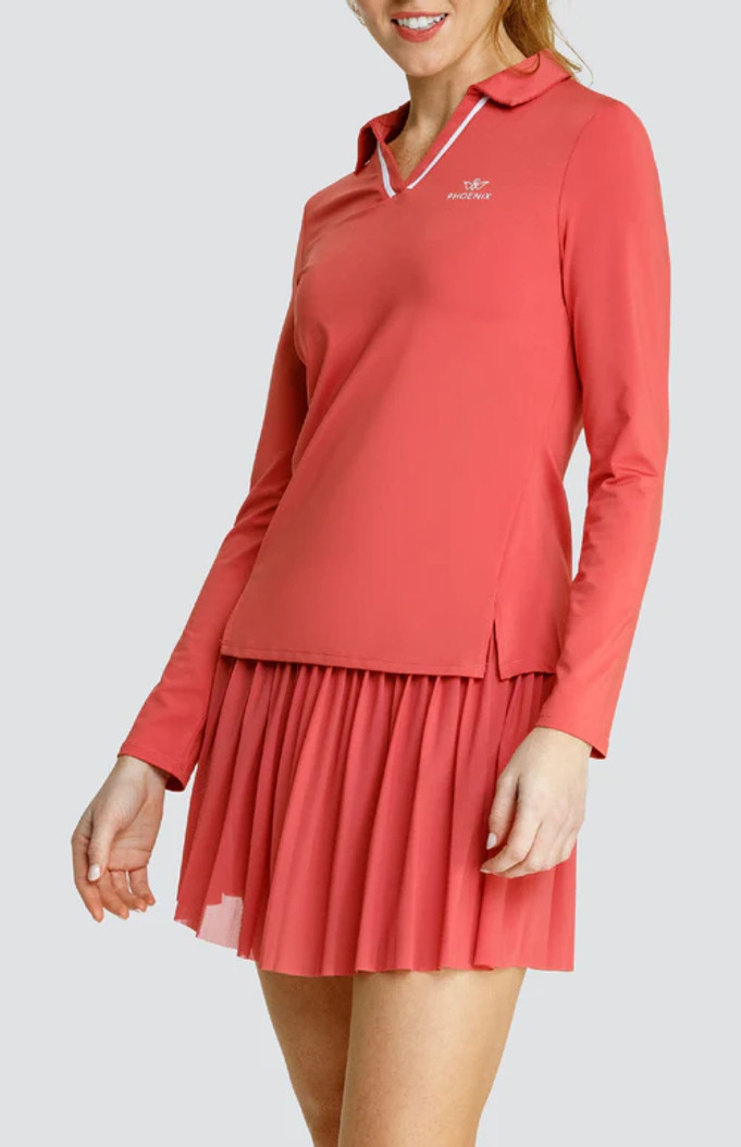 Tail Saturday Long Sleeve V-Neck Polo Tail Saturday Long Sleeve V-Neck Polo