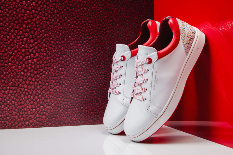 Royal Albartross Lady Skye Golf Shoe - White/Red