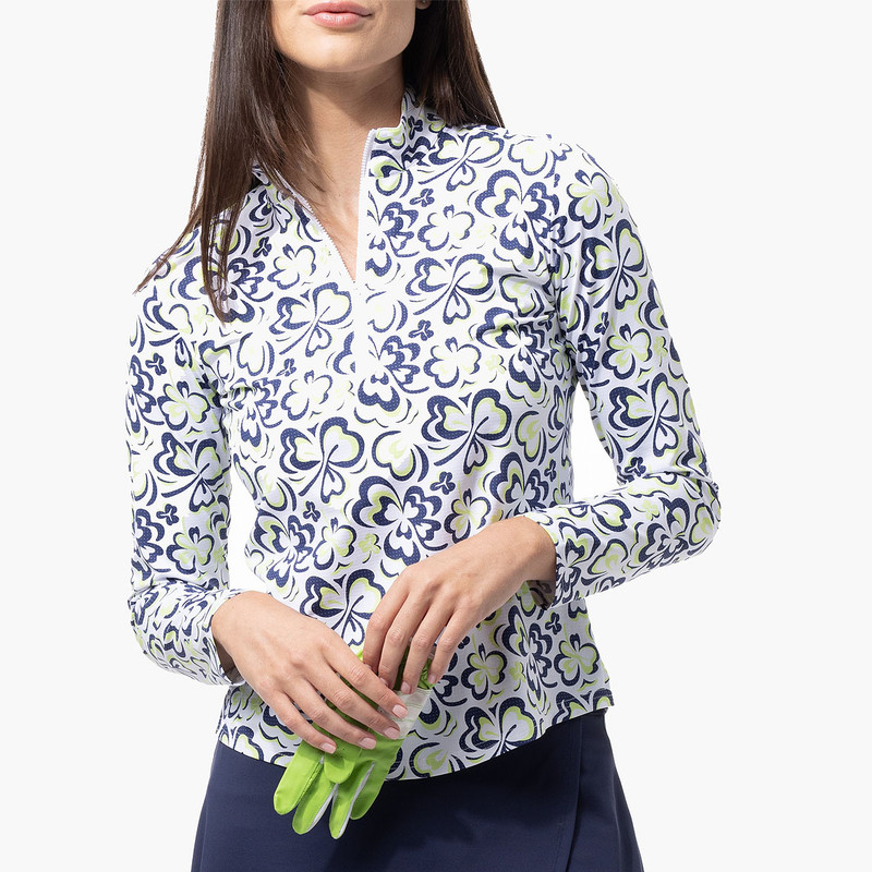 SanSoleil SolAirCool Shammy Long Sleeve Mock SanSoleil SolAirCool Shammy Long Sleeve Mock
