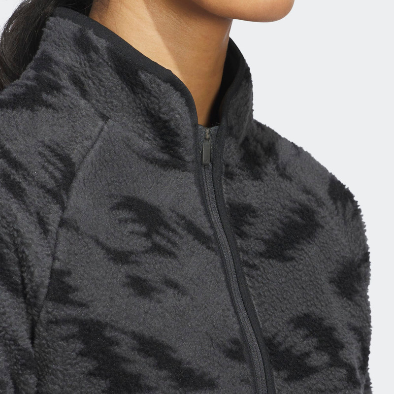 Adidas Fleece Carbon Golf Jacket