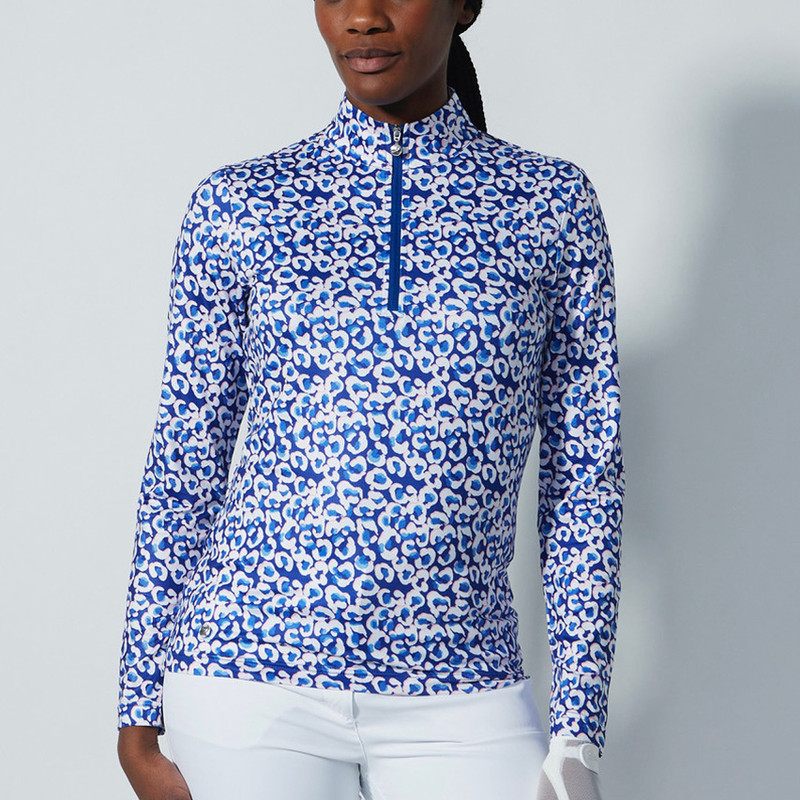 Daily Sports Carira Power Blue Long Sleeve Mock Daily Sports Carira Power Blue Long Sleeve Mock