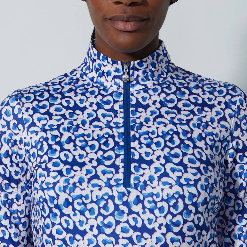 Daily Sports Carira Power Blue Long Sleeve Mock Daily Sports Carira Power Blue Long Sleeve Mock