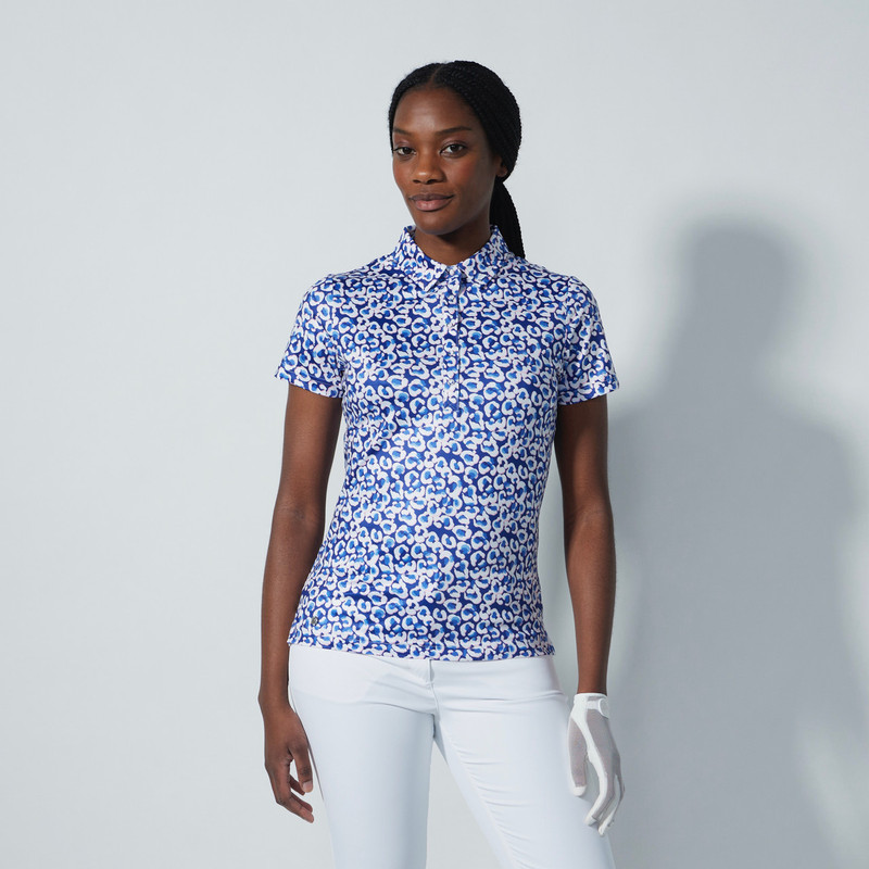 Daily Sports Carira Power Blue Short Sleeve Polo Daily Sports Carira Power Blue Short Sleeve Polo