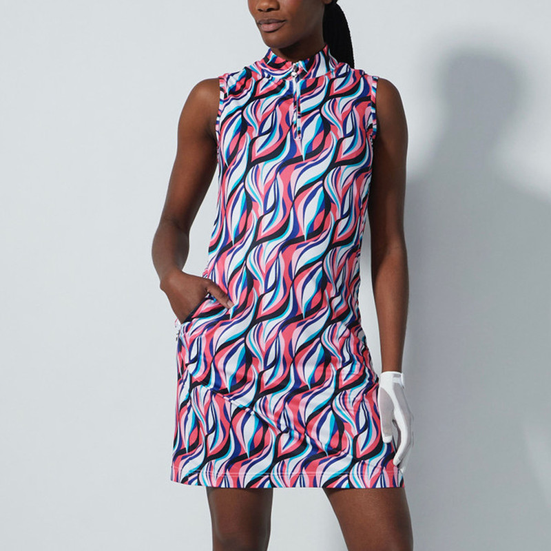 Daily Sports Carira Illusion Wave Sleeveless Dress Daily Sports Carira Illusion Wave Sleeveless Dress