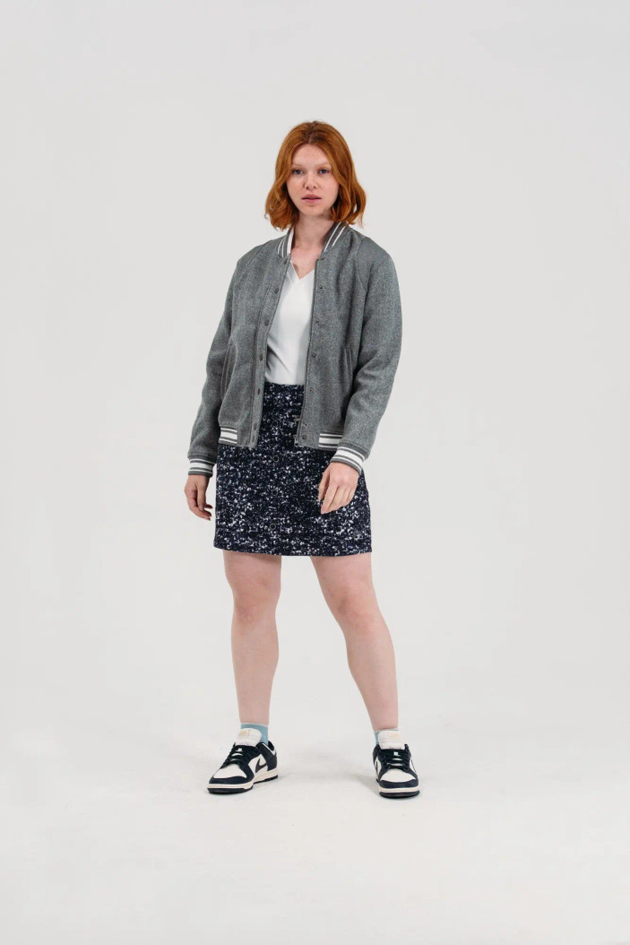 Foray Golf Boucle Button Front Skort Foray Golf Boucle Button Front Skort